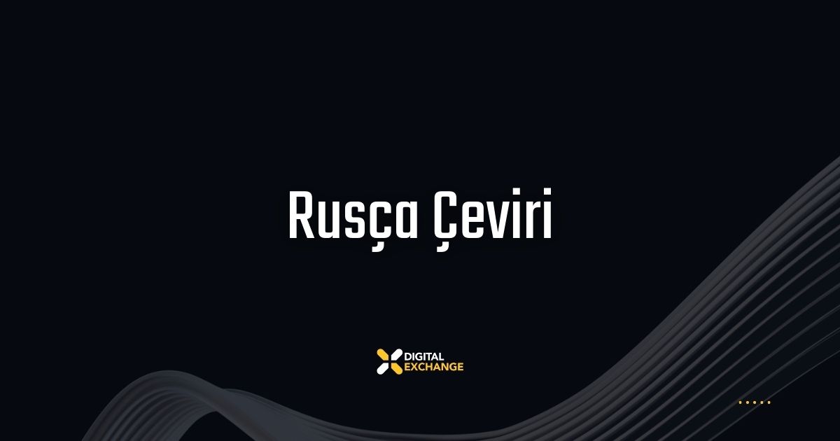 Russian Translation - Digital Exchange